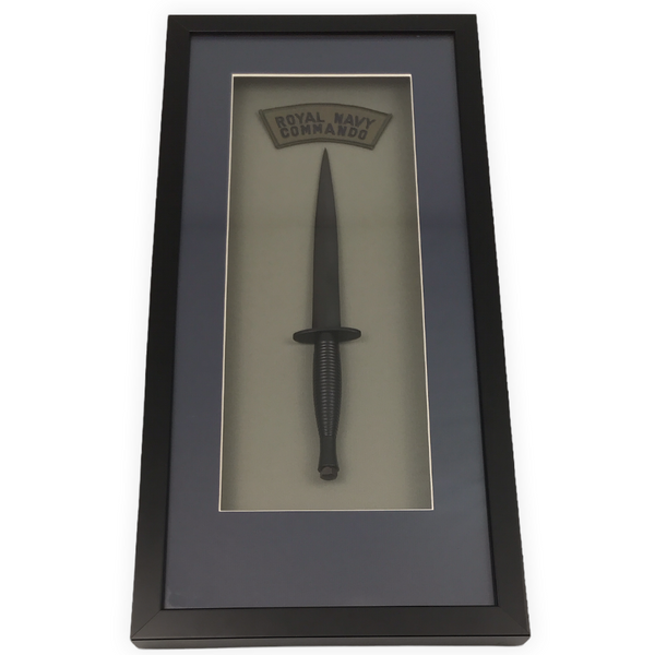 Royal Navy Commando Framed Dagger